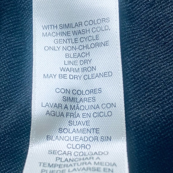 Women’s Medium Cardigan Chico’s 1 Black Open Front Pockets Pleather Trim Soft - Picture 12 of 12